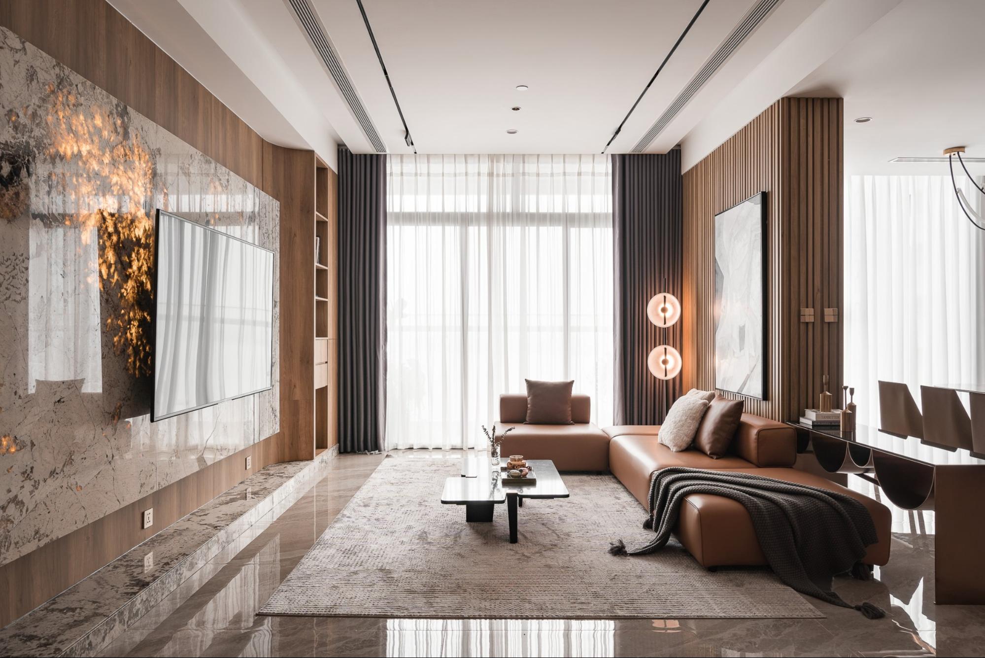 Chuẩn công ty thi công nội thất 5 sao được xác lập từ quy trình, vật liệu và mức độ cá nhân hóa - không chỉ từ vẻ đẹp bề mặt