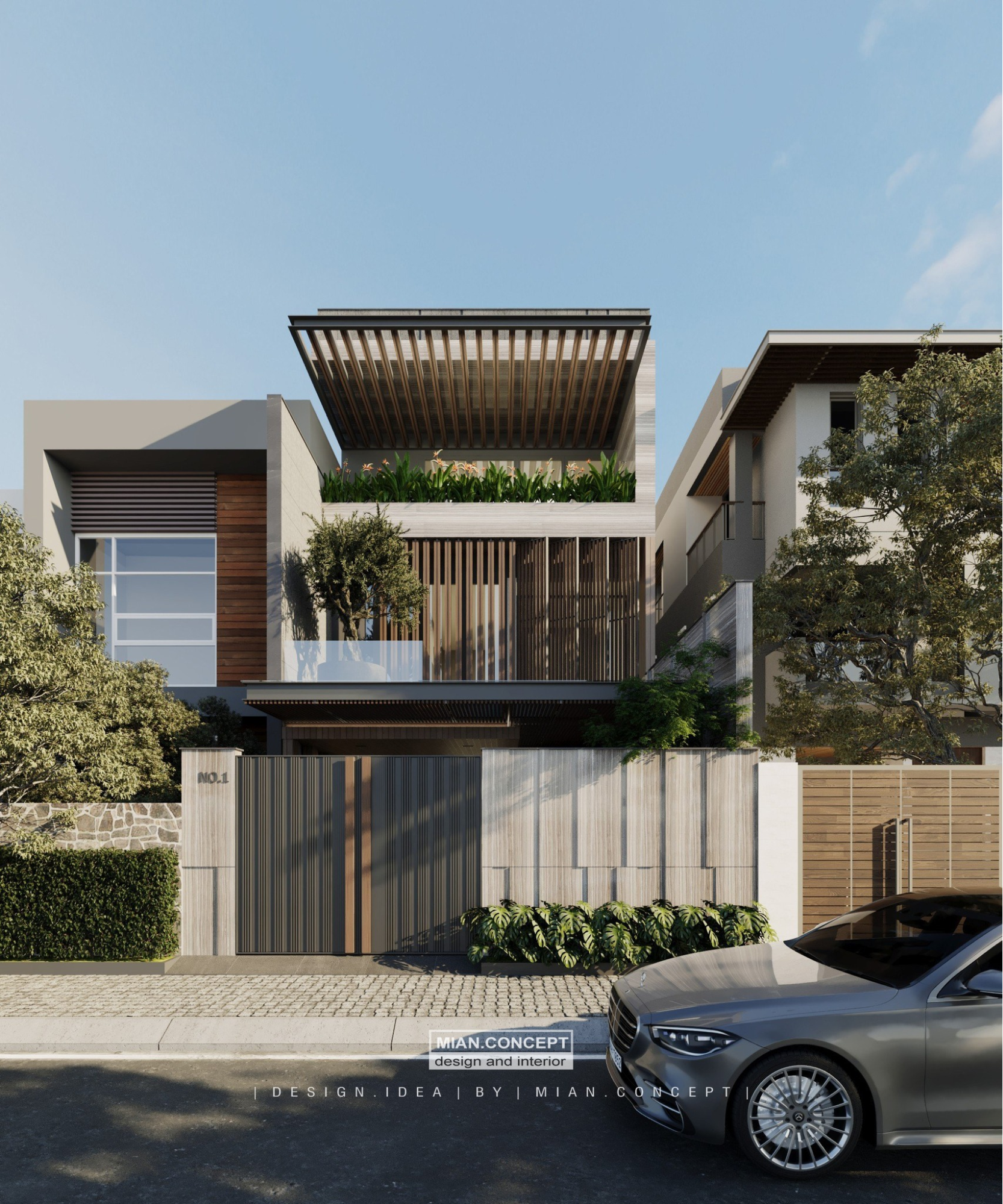 Phong cách tối giản, dễ ứng dụng, phù hợp với biệt thự hiện đại của gia chủ trẻ