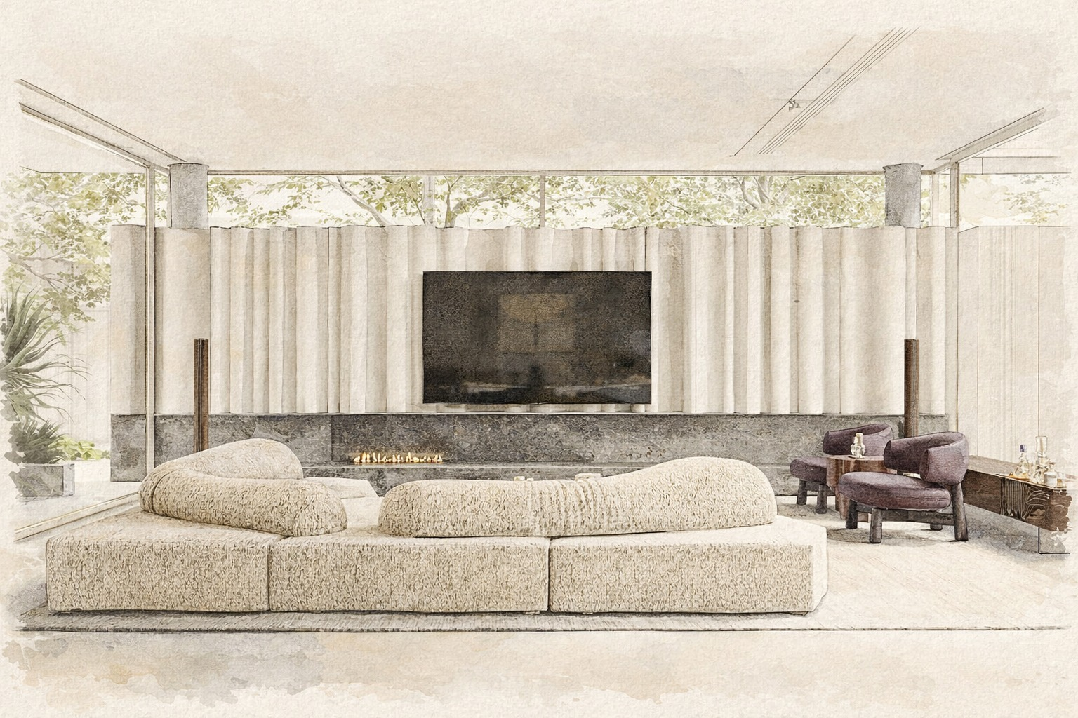 Biệt thự do Công ty TNHH Tư vấn và Thiết kế W2D Studio thiết kế