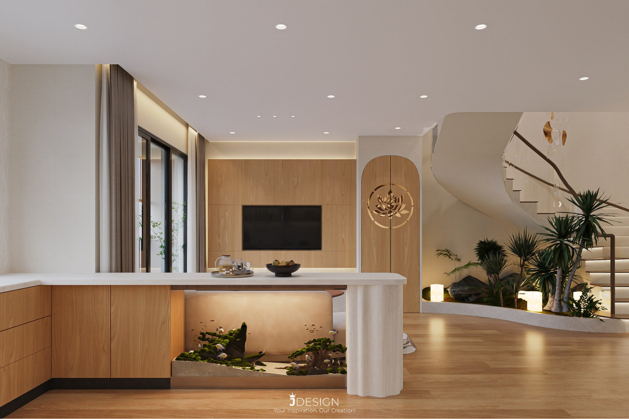 Biệt thự do công ty TNHH JDesign Co., LTD thiết kế