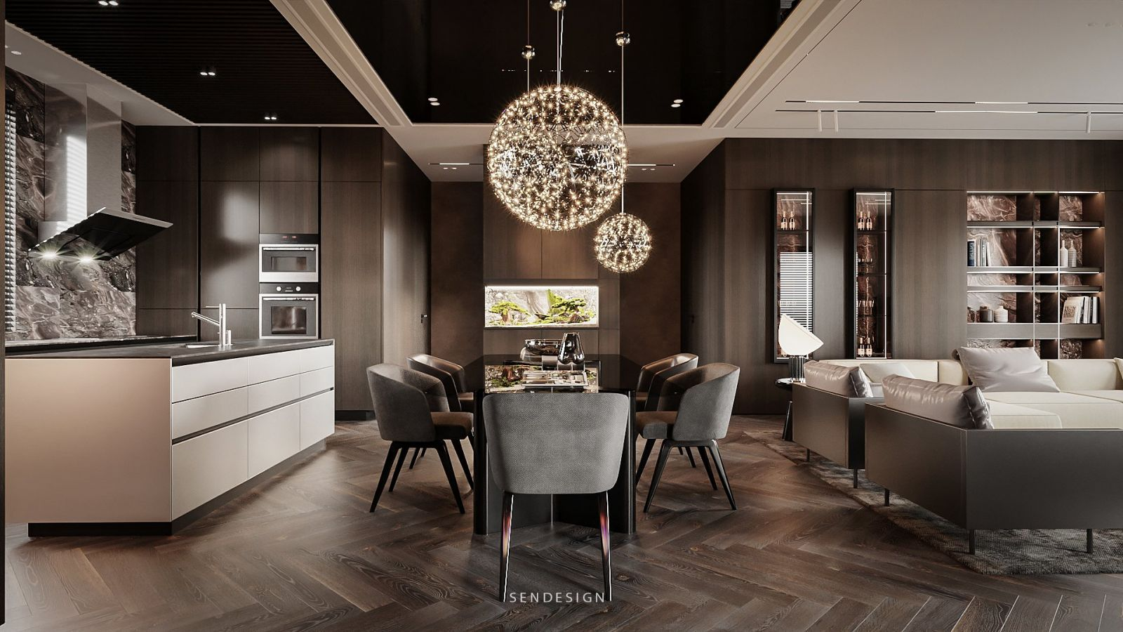 Công ty Cổ phần Kiến trúc và Nội thất SENDESIGN - Tổng thầu Thiết kế & Thi công trọn gói (Design & Build) xứng tầm giới tinh hoa