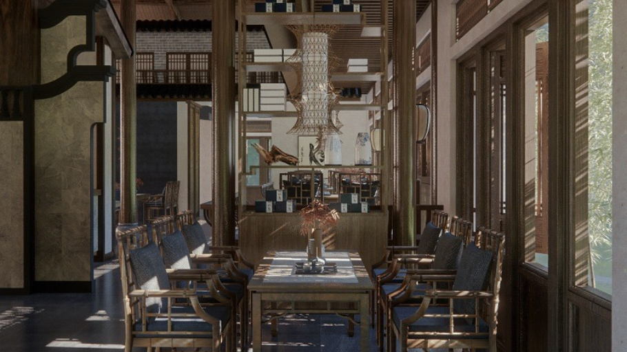 Ánh sáng tự nhiên được khai thác tối đa, mở rộng trải nghiệm không gian