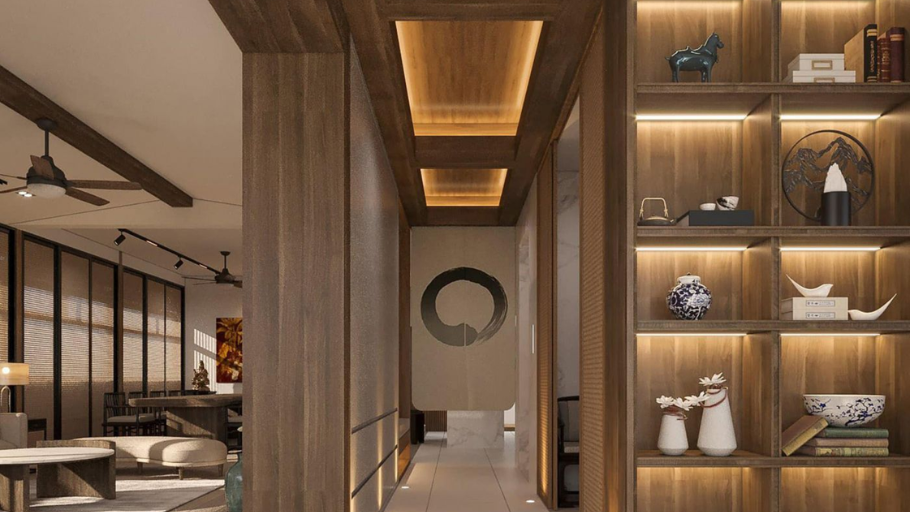 Các vật dụng trang trí đều được gia chủ lựa chọn tỉ mỉ