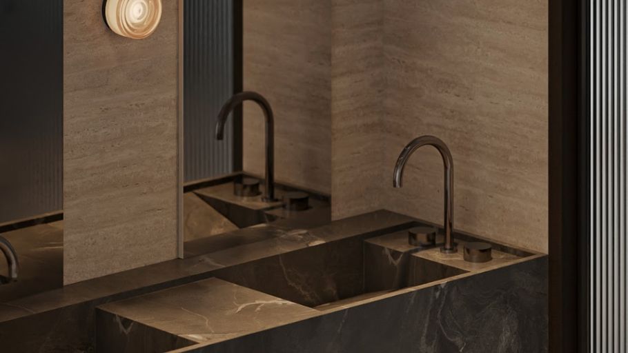 Khu vực nhà vệ sinh trong dự án Define Penthouse