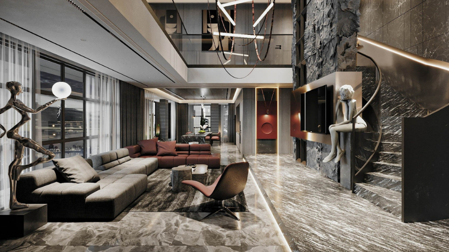 Không gian sống thượng lưu tại Duplex Hoa Phượng Đỏ Hải Phòng