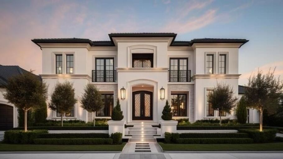 Mẫu biệt thự 2 tầng Tân Cổ Điển