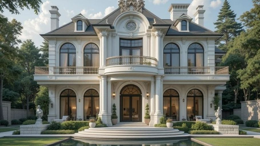 Biệt thự 2 tầng Tân Cổ Điển Garden Villa