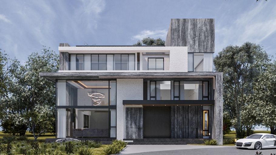 Biệt thự 3 tầng có sân vườn