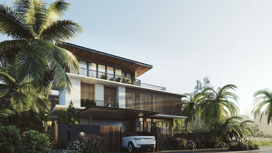 Biệt thự 3 tầng có gara