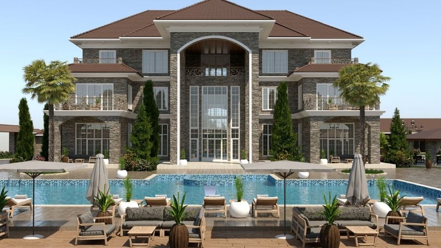 Biệt thự 3 tầng có hồ bơi