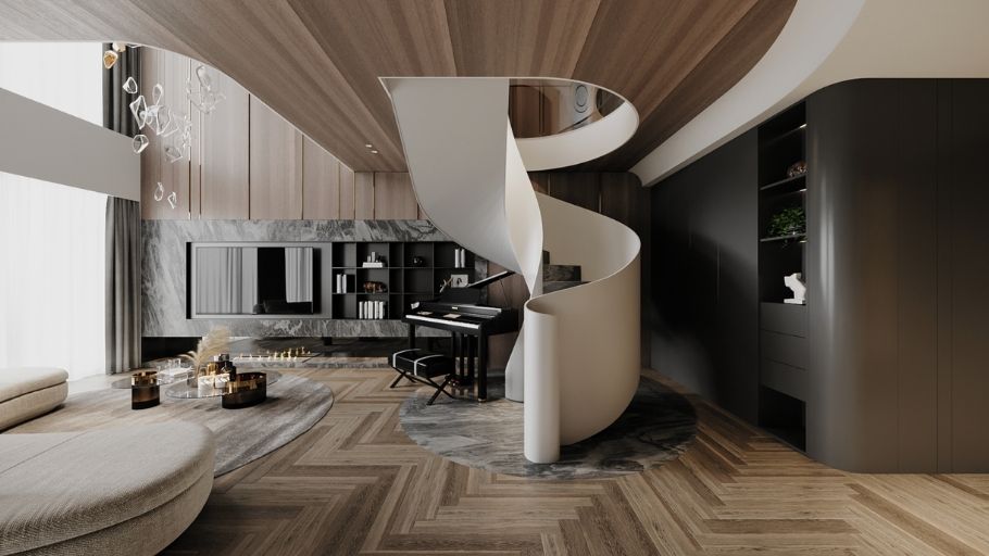 Phong cách Contemporary biến chuyển động thành nghệ thuật