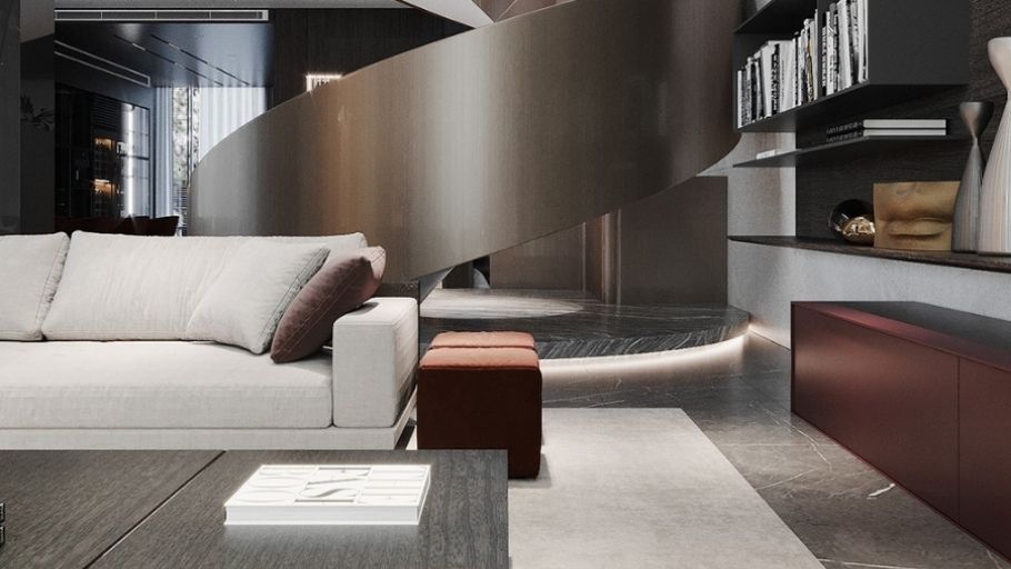 Tầm nhìn từ phòng khách tại biệt thự Ciputra Villa 02