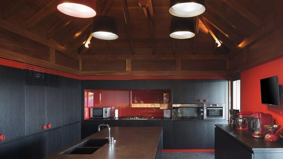 Nhà bếp hiện đại kiểu Mỹ