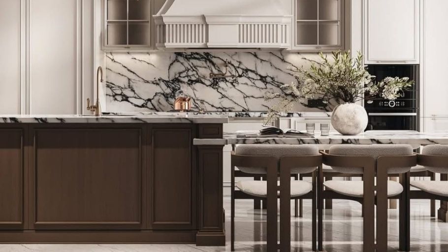 Khu bếp tân cổ điển