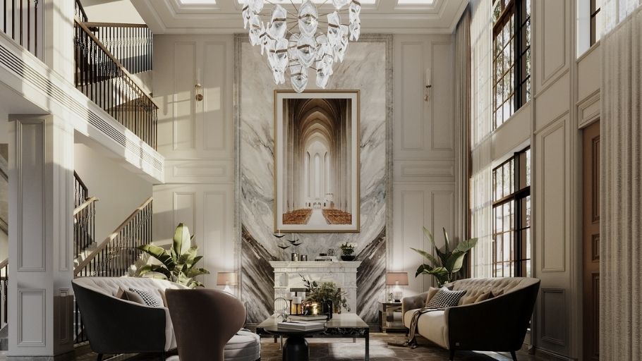 Thiết kế tân cổ điển hiện đại