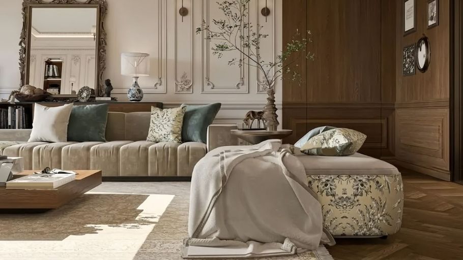 Không gian tân cổ điển hiện đại