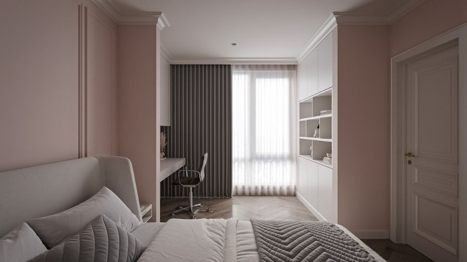 Phòng ngủ trong căn hộ Ciputra Apartment 02