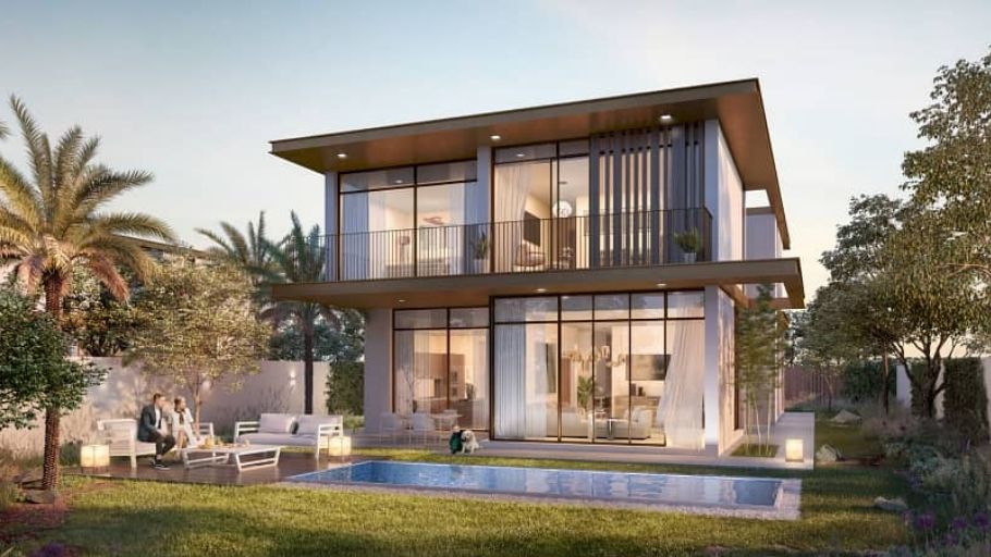 Biệt thự 2 tầng mái vườn xanh