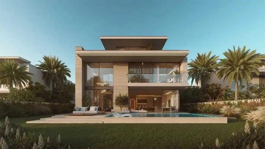 Mẫu biệt thự sân vườn 200m2 hiện đại