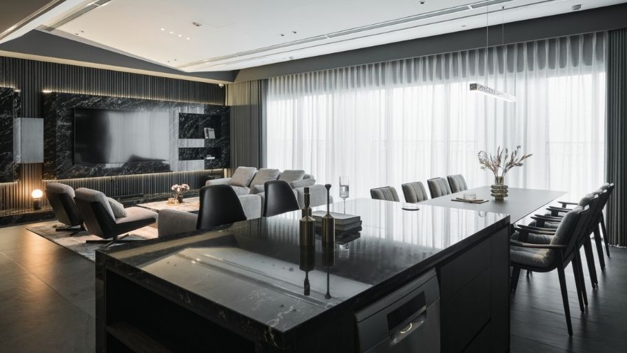 Mẫu thiết kế và thi công nội thất phong cách tối giản trong biệt thự 300m2