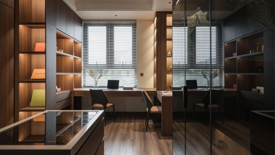 Cấu trúc không gian mở giúp kết nối các gian phòng một cách tự nhiên