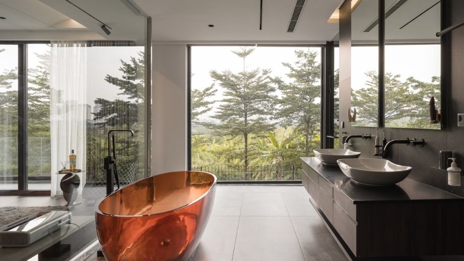 Phòng tắm biệt thự Pháp