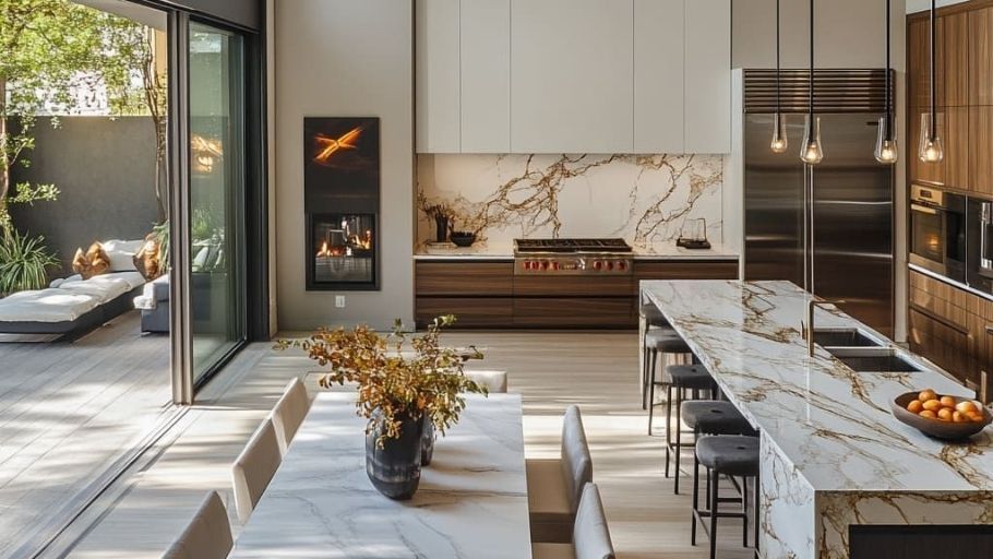 Phòng bếp – Biệt thự Gamuda Gardens