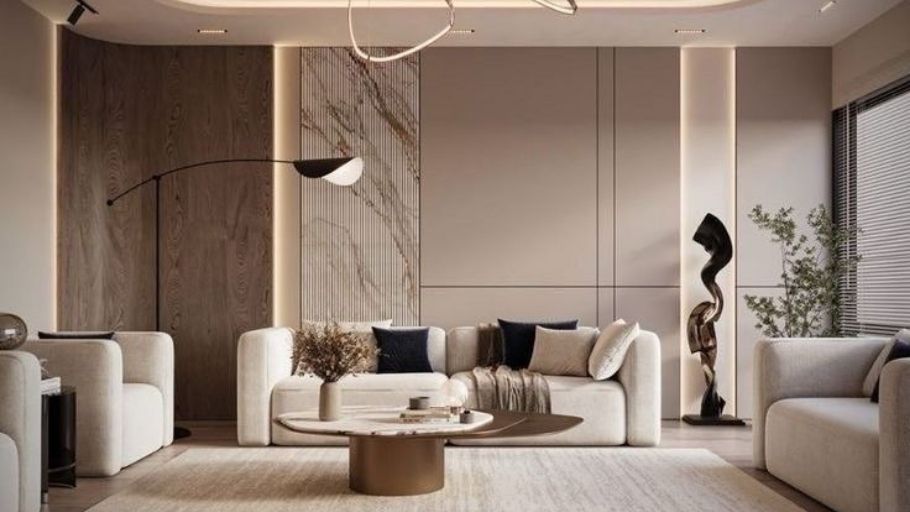 Phòng khách biệt thự Gamuda Gardens