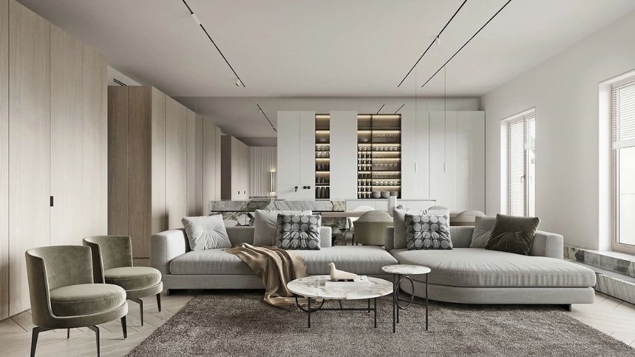 Thiết kế nội thất biệt thự Gamuda