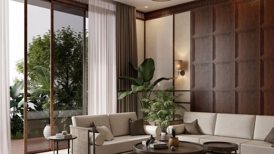  Phòng khách – Biệt thự Gamuda Gardens