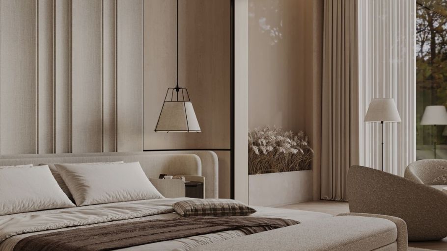 Phòng ngủ master – Biệt thự Gamuda Gardens