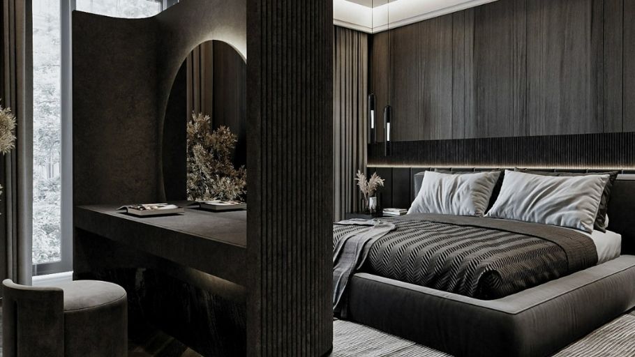 Phòng ngủ tại biệt thự Lao Cai Villa