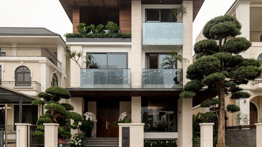 Mặt tiền biệt thự đơn lập Starlake