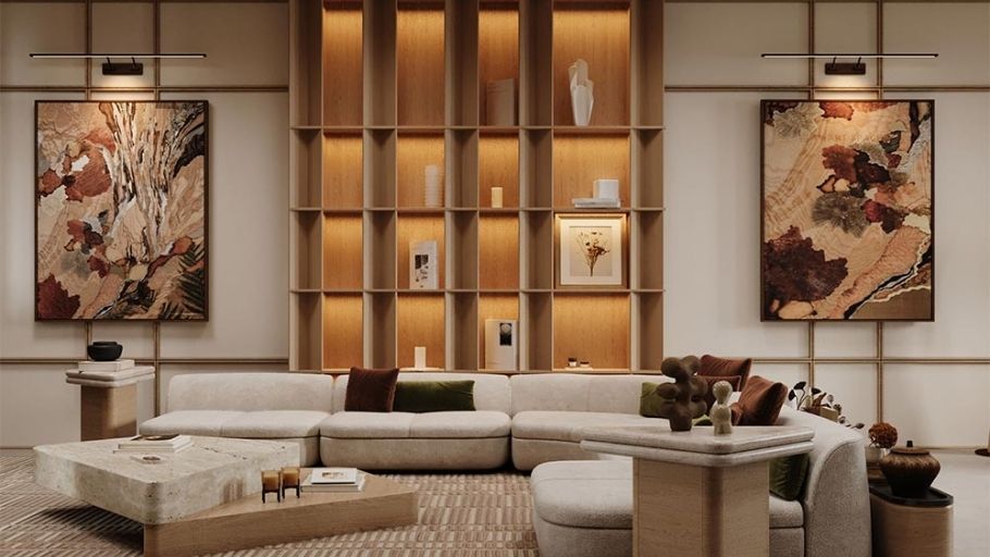 Phòng khách biệt thự Starlake