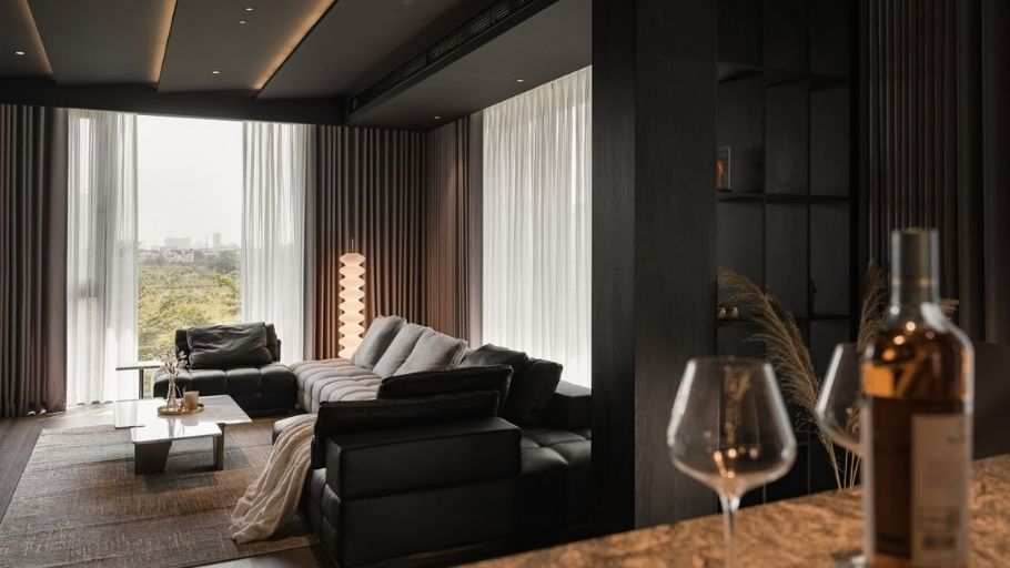 Thiết kế nội thất ưu tiên mở rộng tầm nhìn hướng hồ