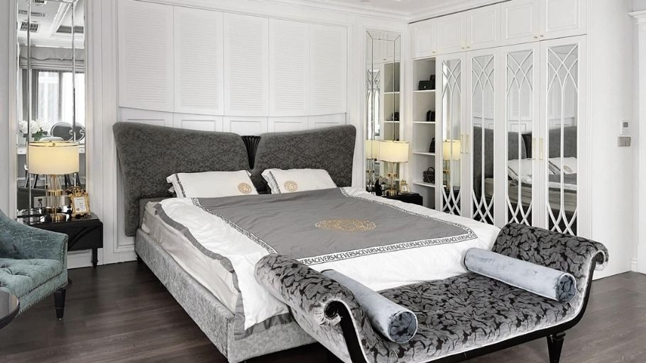 Phòng ngủ Master tại Vinhomes The Harmony