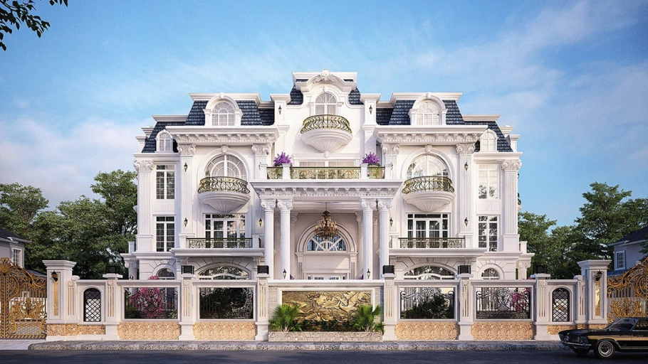 Biệt thự phong cách châu Âu