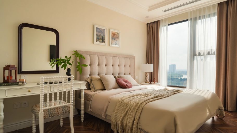 Ánh sáng & trang trí trong căn hộ Duplex Tân cổ điển