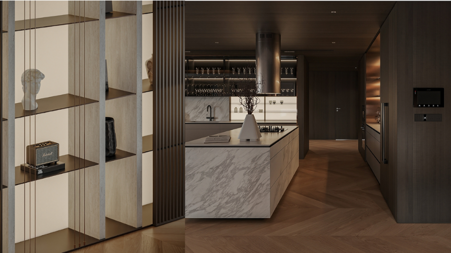 Mẫu thiết kế Penthouse 530m2 - Define Penthouse