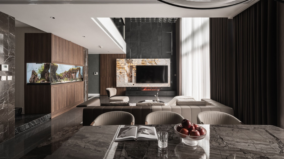 Mẫu thiết kế Penthouse 300m2 - Mandarin Duplex