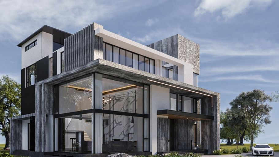 Mẫu thiết kế biệt thự Modern Luxury