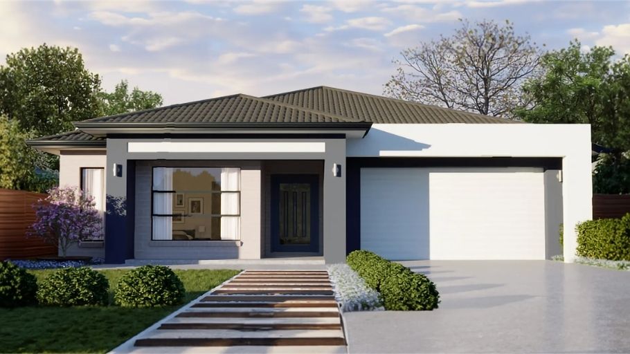 Mẫu biệt thự 200m2 1 tầng