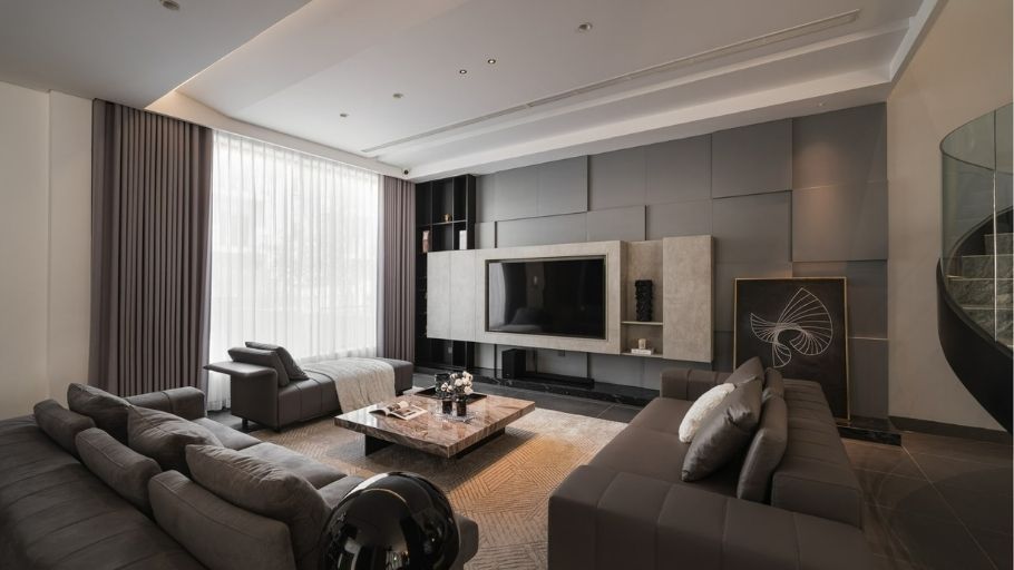 Thiết kế nội thất trong biệt thự 300m2 phogn cách châu Âu mang lại vẻ đẹp tinh tế