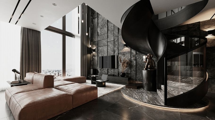 Trường phái thiết kế nội thất châu Âu Modern European tinh giản nhưng đầy tinh tế
