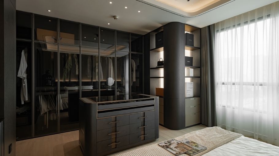 Phòng thay đồ tại biệt thự Holm Villas Thảo Điền