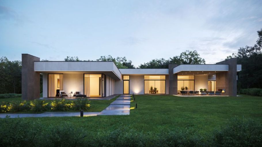 Biệt thự 1 tầng 4 phòng ngủ 1000m²
