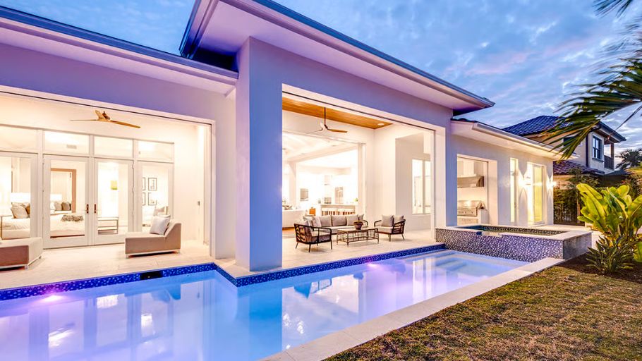 Biệt thự 1 tầng kiểu châu Âu