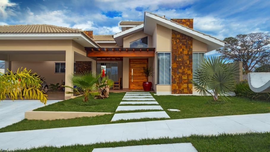 Biệt thự 1 tầng phong cách Pháp