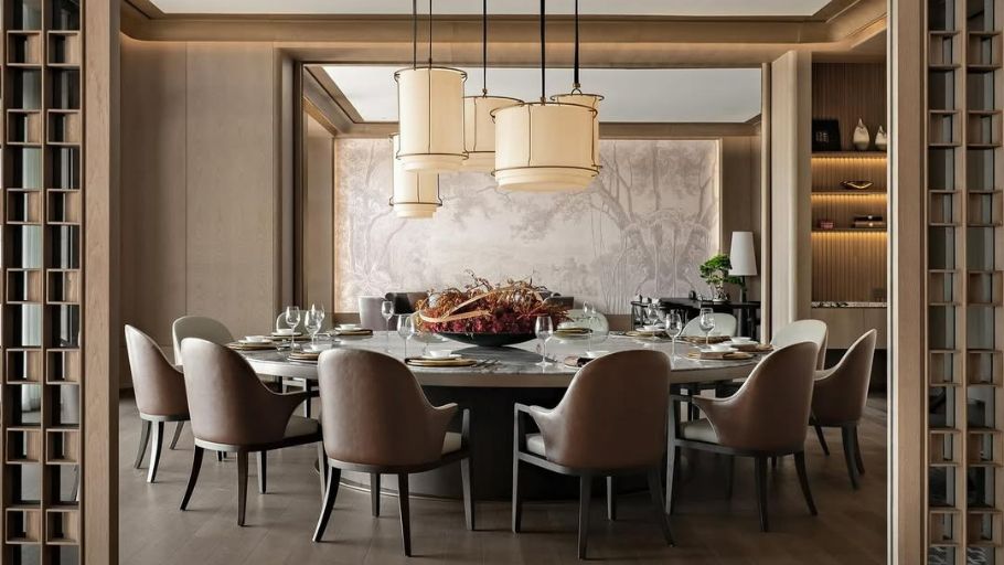 Khu vực phòng bếp/ăn phong cách Luxury