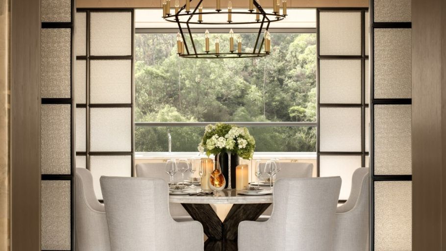 Phòng ăn phong cách Luxury